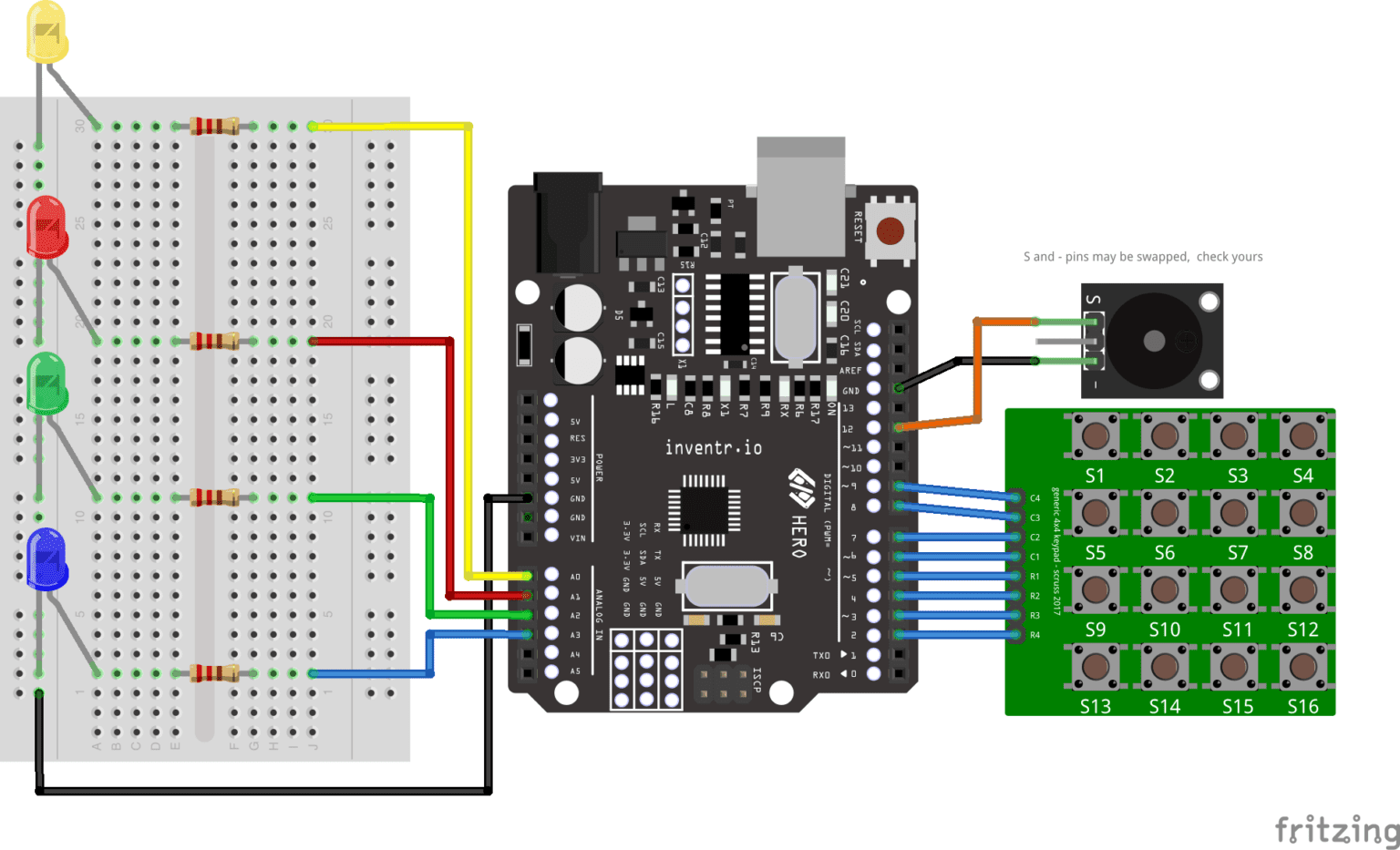 HERO Says Wiring Diagram