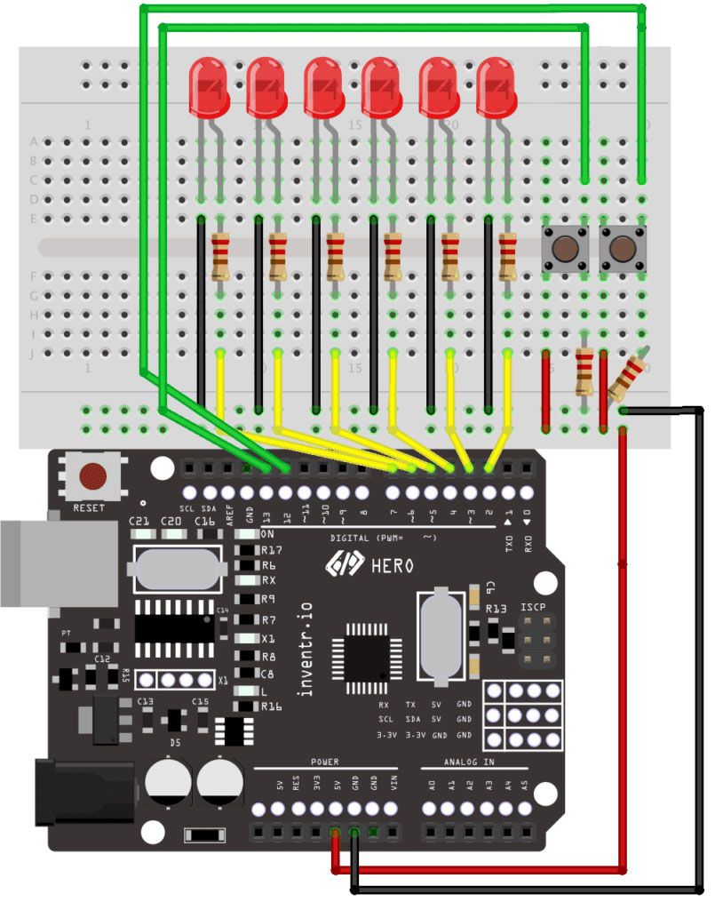 Binary counter wiring diagram
