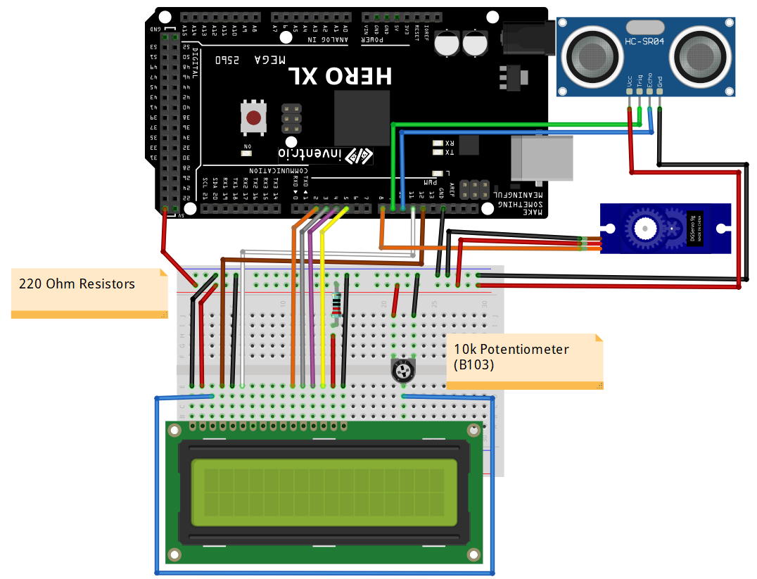 Mystical Object Tracker Wiring Diagram
