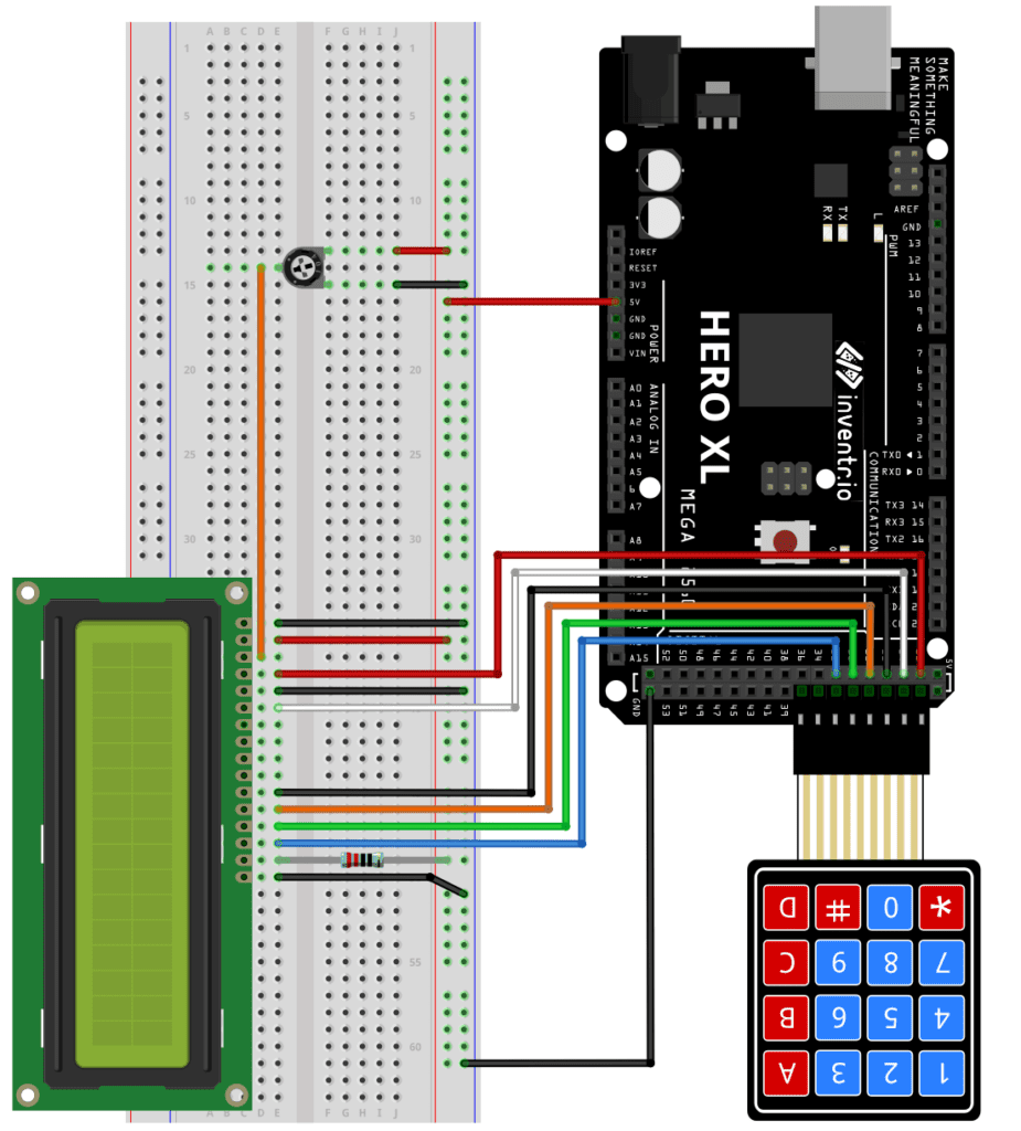 Keypad Door Lock Wiring Diagram